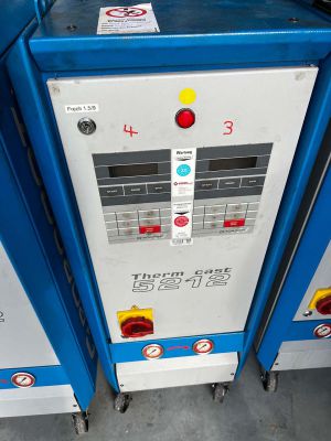 Unidad de control de la temperatura del aceite Robamat Thermocast 5212 ZU2196, usada